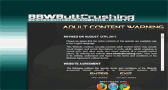 Desktop Screenshot of bbwbuttcrushing.com
